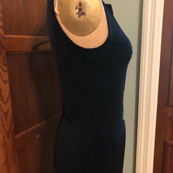 Sweaterworks Palm Tree Sleeveless Sweater - Picture 3 of 5